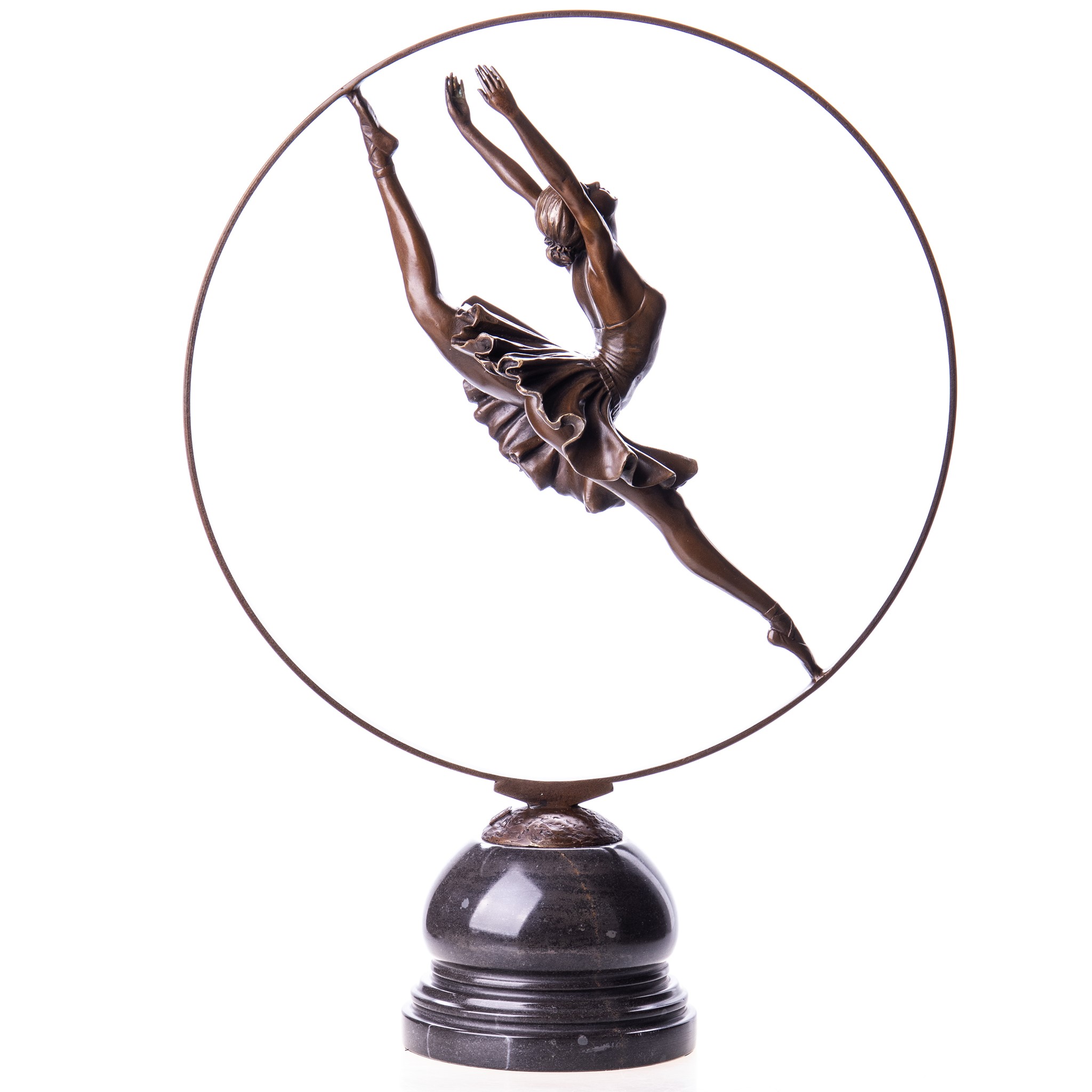 Balerina - bronz szobor képe
